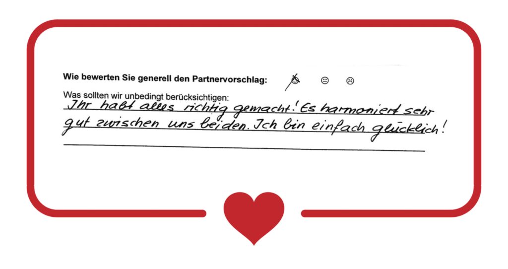 Verliebtmeldung Toni und Rita