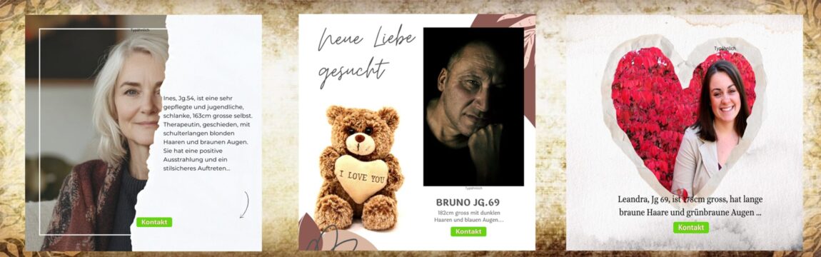 Unsere Singles, Ines, Bruno und Leandra